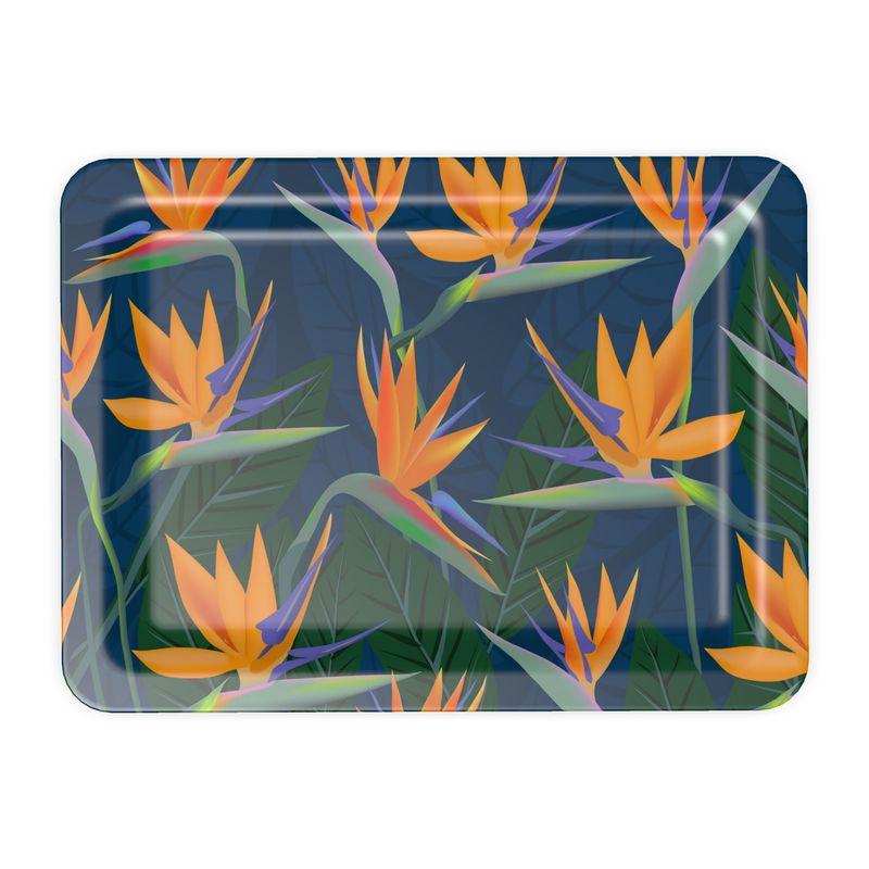 Bird of Paradise Flower Tray