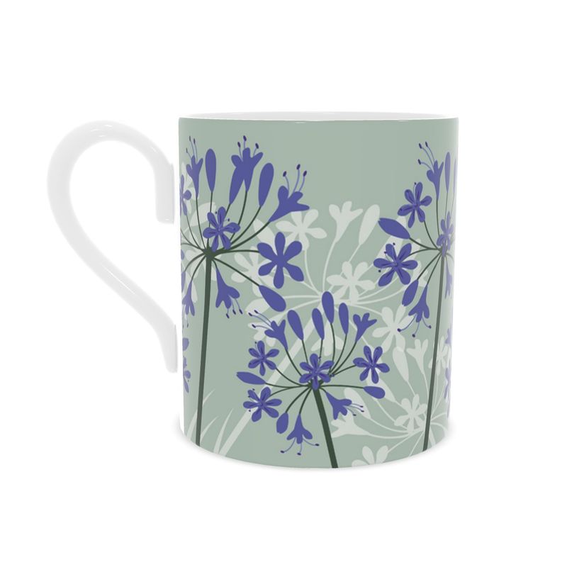 Agapanthus Fine Bone China Mug