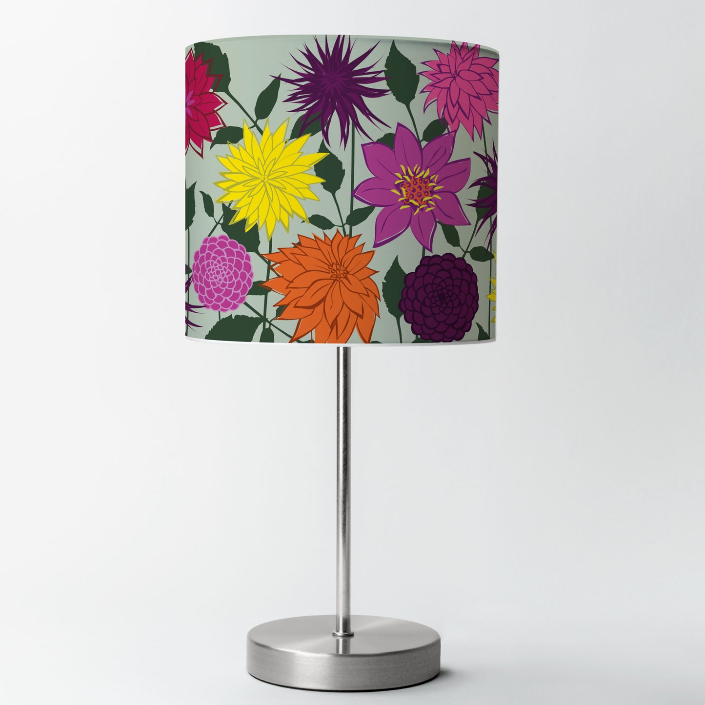 Dahlia lampshade