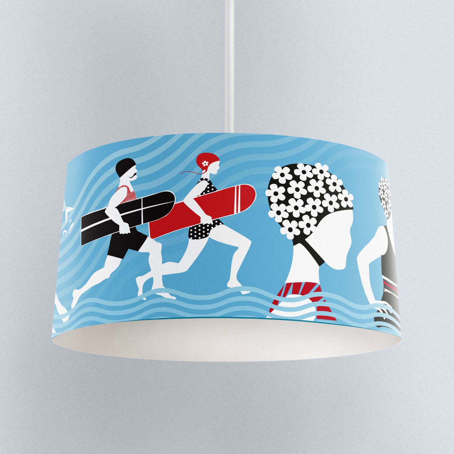 Seaside Surf Lampshade