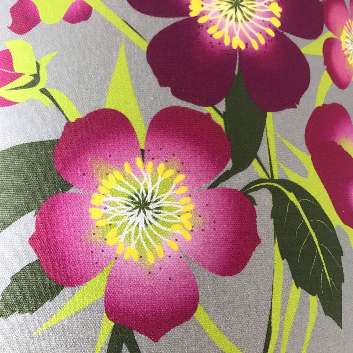 Hellebore flower lampshade