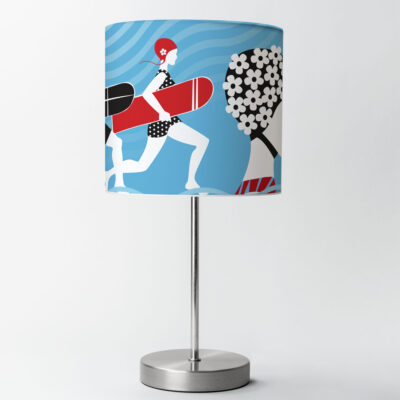 Surf Seaside lampshade
