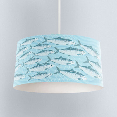 Silver Darlings designer lampshade