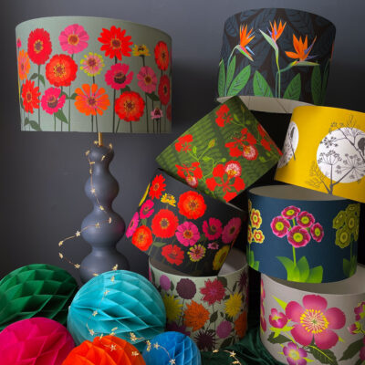 FLORAL LAMPSHADES