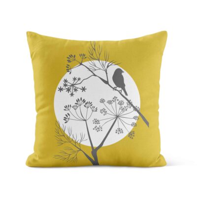 Fennel and Sparrow Mustard Yellow Cushion