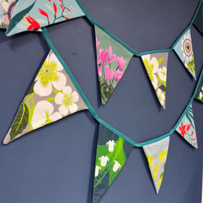 Teal Bunting 3m length