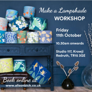 Lampshade Making Workshop – Friday 11th October